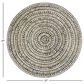 Maple and Jade 27" x 27" Coastal Wall Decor in Black and Tan, , large