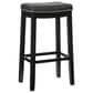 Linon Home Decor Claridge Bar Stool in Black, , large