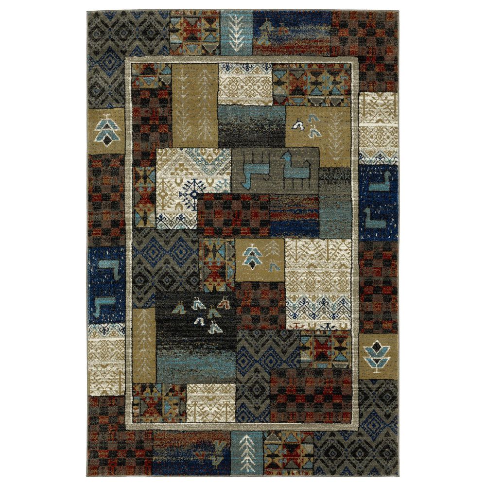 Oriental Weavers Venice 3"10" x 5"5" Multicolor Area Rug, , large