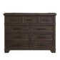 Mayberry Hill Colorado 9 Drawer Dresser Only in Charcoal, , large