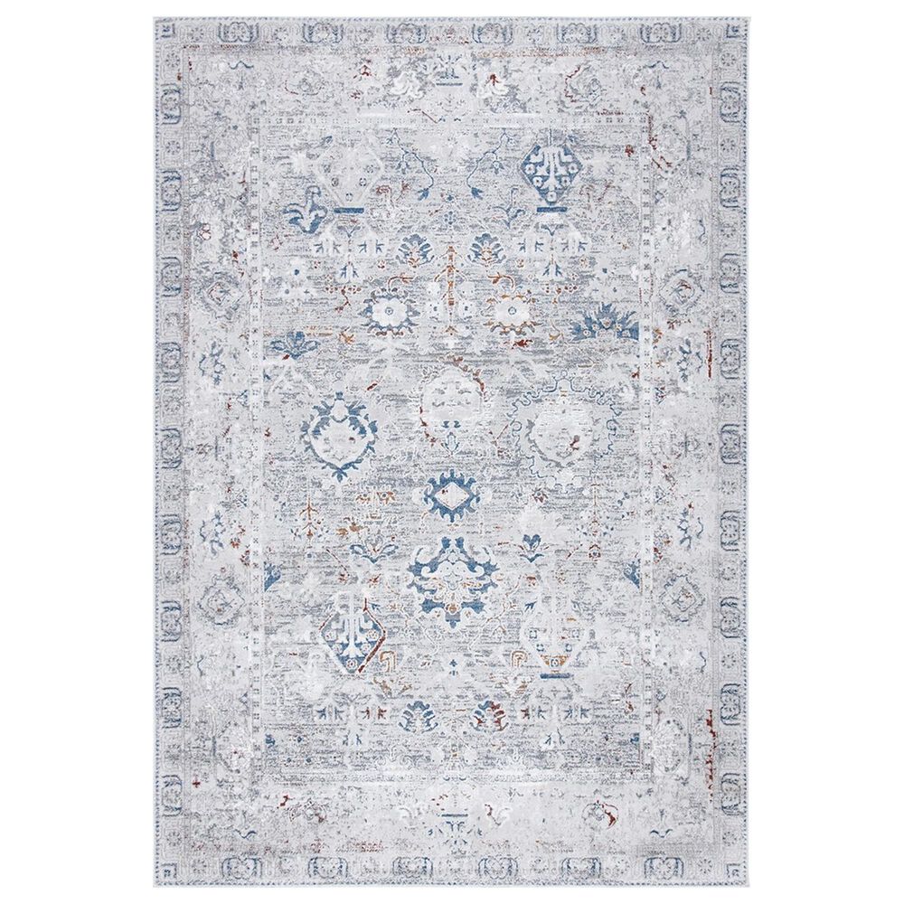 Safavieh Craft CFT927F 4"5" x 6"5" Grey and Blue Area Rug, , large