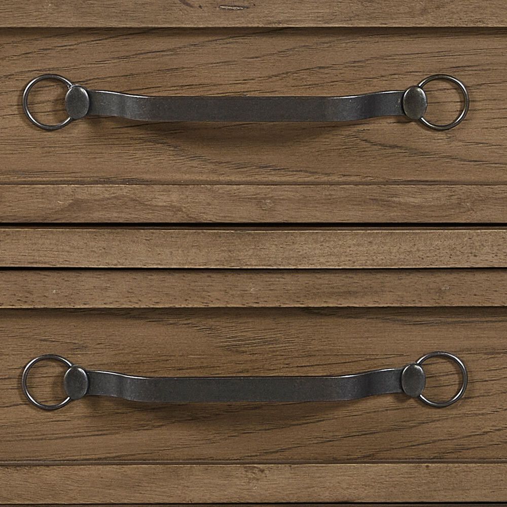 Sterling Timber Tarrington 2-Drawer Nightstand in Almond and Black, , large