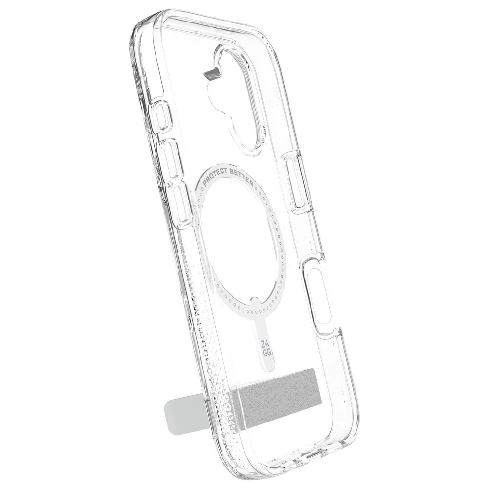 Zagg Crystal Palace Snap Case with Kickstand for Apple iPhone 17 in Clear, , large