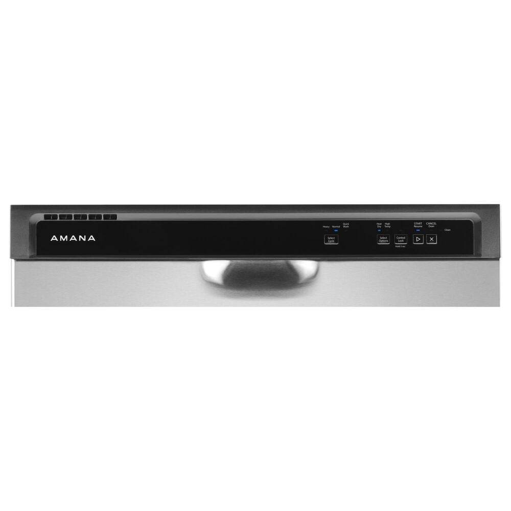 Amana 24&quot; Built-In Dishwasher with Midnight Interior in Stainless Steel, , large