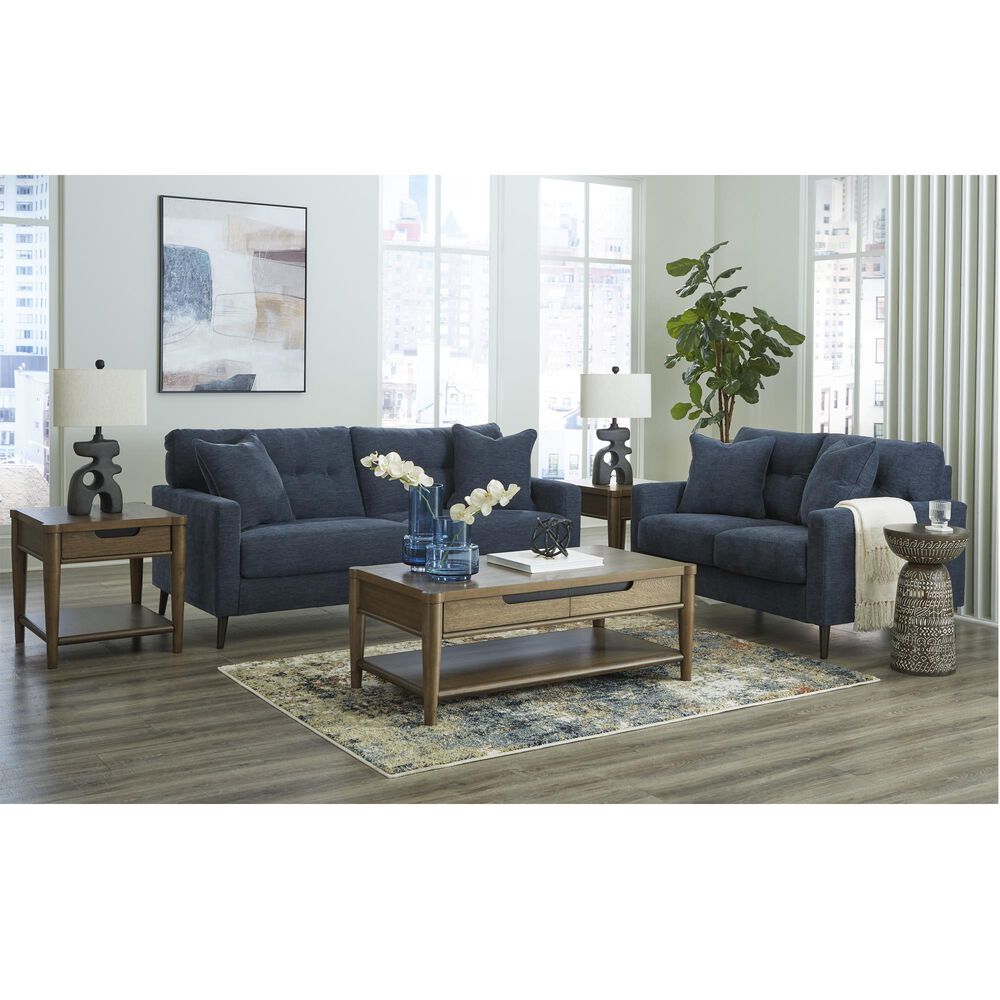 37B Bixler Stationary Sofa in Navy, , large