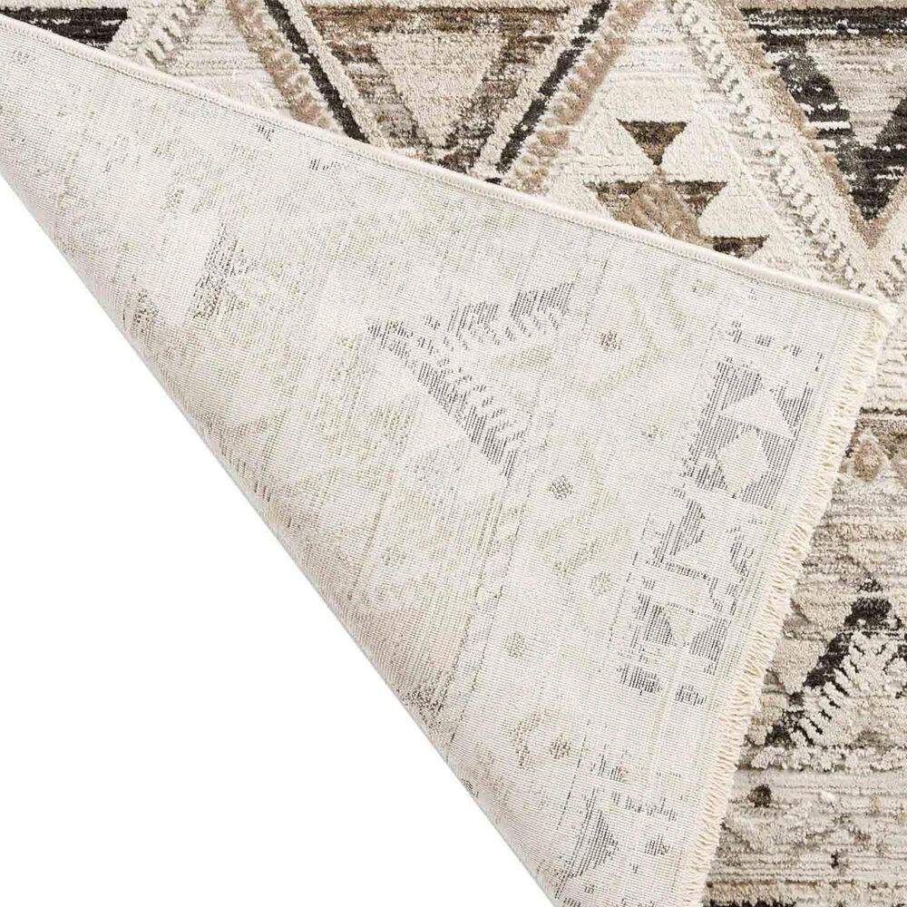 Dalyn Rug Company Izmir 3&#39;3&quot; x 5&#39;3&quot; Taupe Area Rug, , large