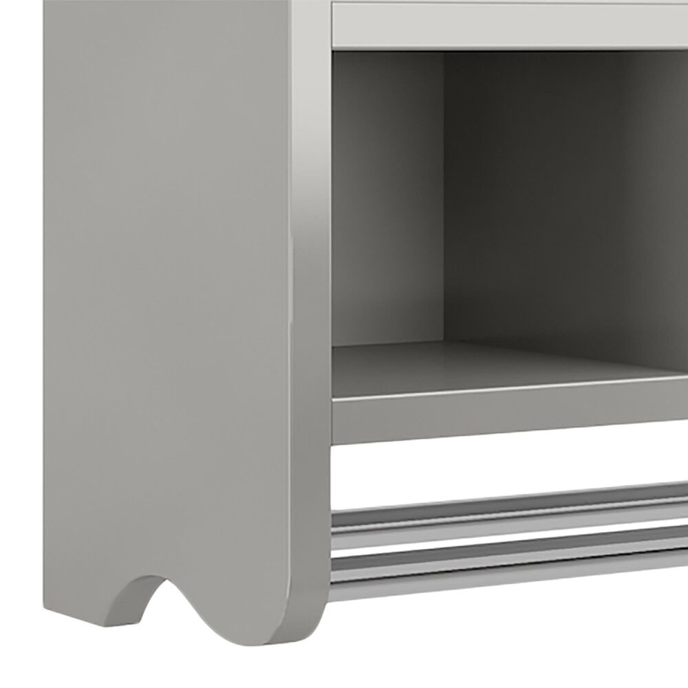Timberlake 25&quot; Bath Storage Shelf in Gray, , large