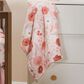 Lambs & Ivy Flower Power Baby Blanket in Pink, , large