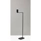 Adesso Colby LED Floor Lamp in Black, , large