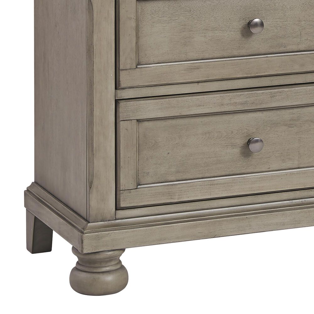 Signature Design by Ashley Lettner 4 Piece Twin Bedroom Set in Burnished Light Gray, , large