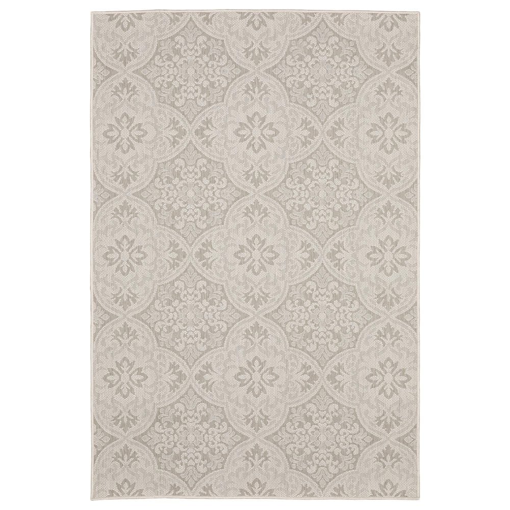 Oriental Weavers Portofino 2805W 1"10" x 7"3" Ivory Area Rug, , large