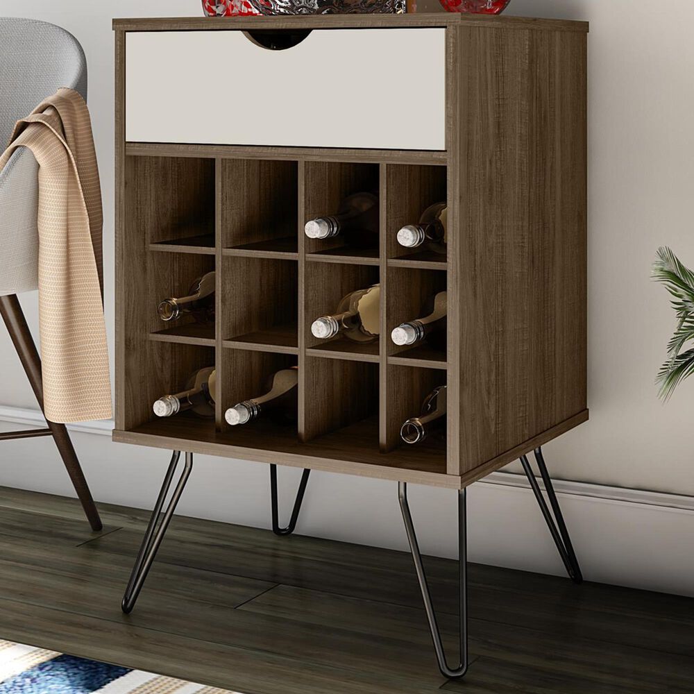 Novogratz Concord Beverage Storage Stand in Homestead Oak, , large