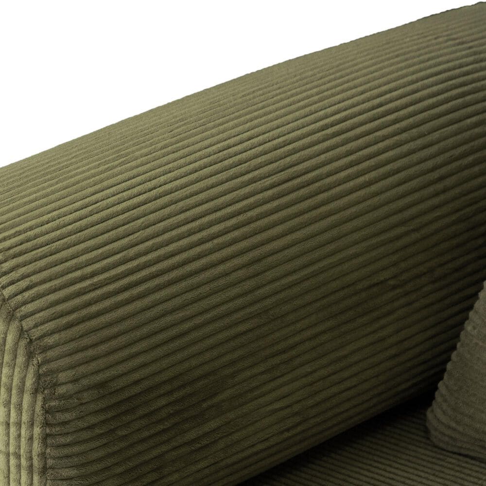 Furniture of America Ellis Stationary Modular Customizable Space-Saving Sofa in Green, , large