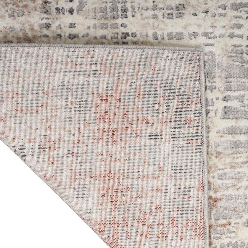 Nourison Infinity 7&#39;10&quot; x 9&#39;10&quot; Rust and Multicolor Area Rug, , large