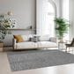 Dalyn Rug Company Laidley 8" x 10" Grey Indoor/Outdoor Area Rug, , large