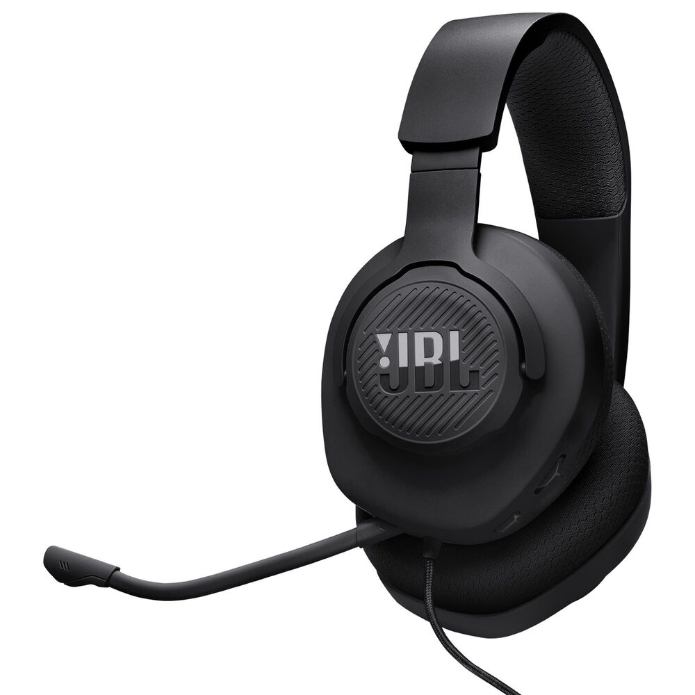 JBL Quantum 100M2 Wired Over-Ear Gaming Headset in Black, , large