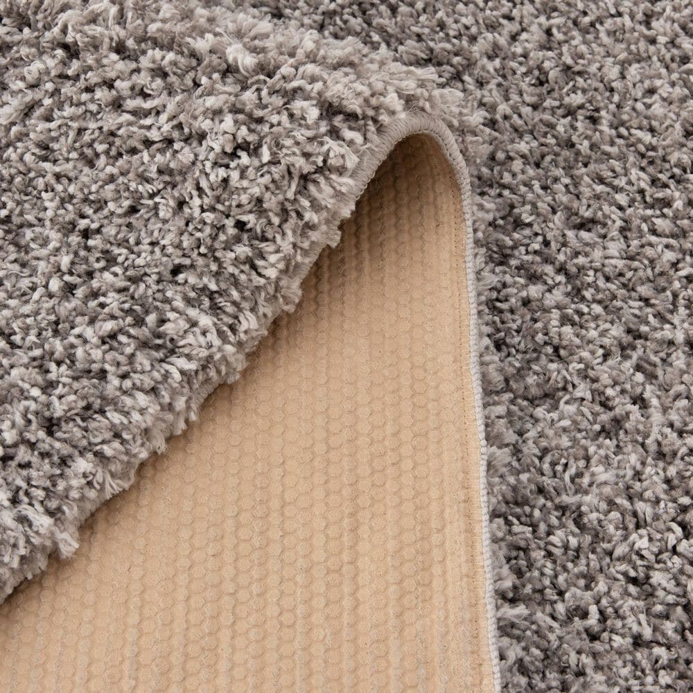 Central Oriental Geneva Shag 5&#39; x 7&#39; Zinc Area Rug, , large