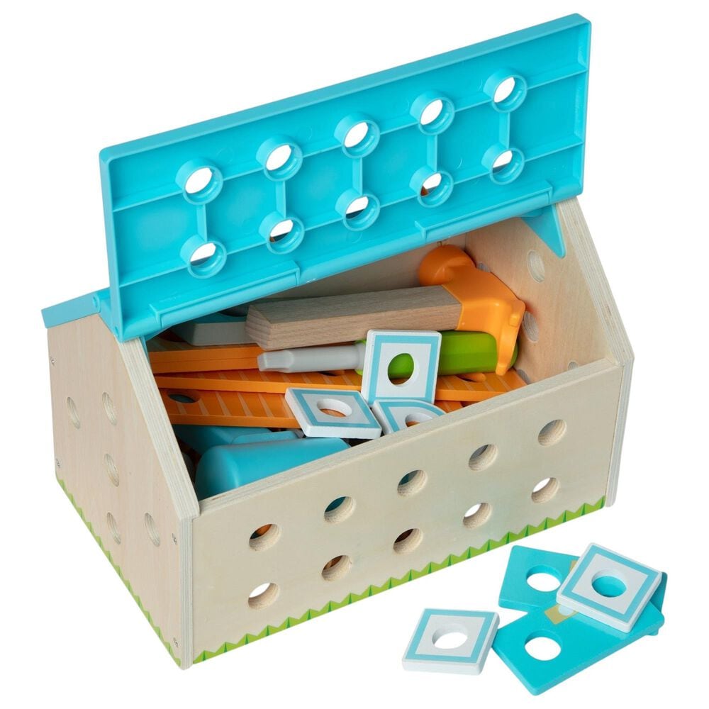 Melissa &amp; Doug Build A House Tool Box Playset, , large