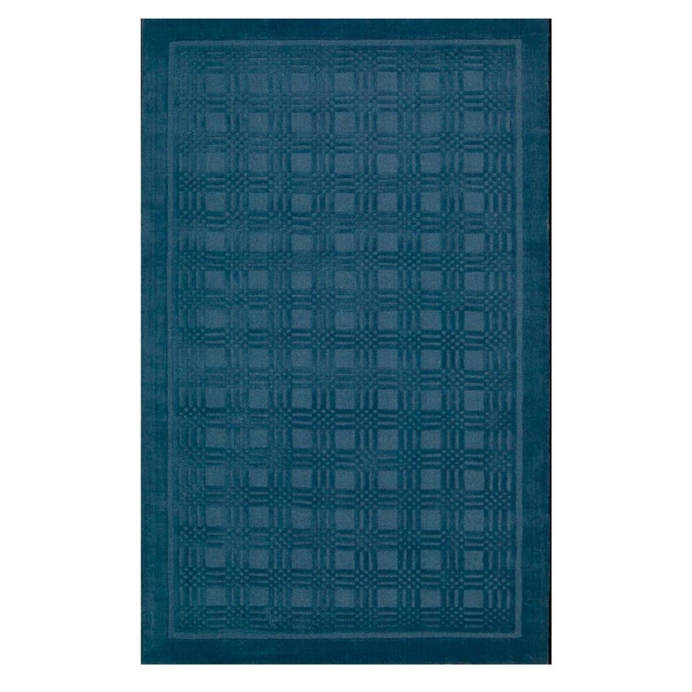 Nourison Westport WP32 5' x 8' Blue Area Rug , , large