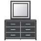 Ashley Zuraleus 4-Piece King Upholstered Platform Bedroom Set in Matte Black, , large