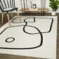 Balta Rugs Baxter 5"3" x 7" White and Black Area Rug, , large