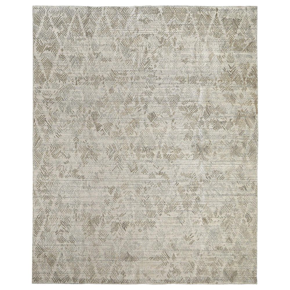 Feizy Elias 3"6" x 5"6" Gray and Brown Area Rug, , large