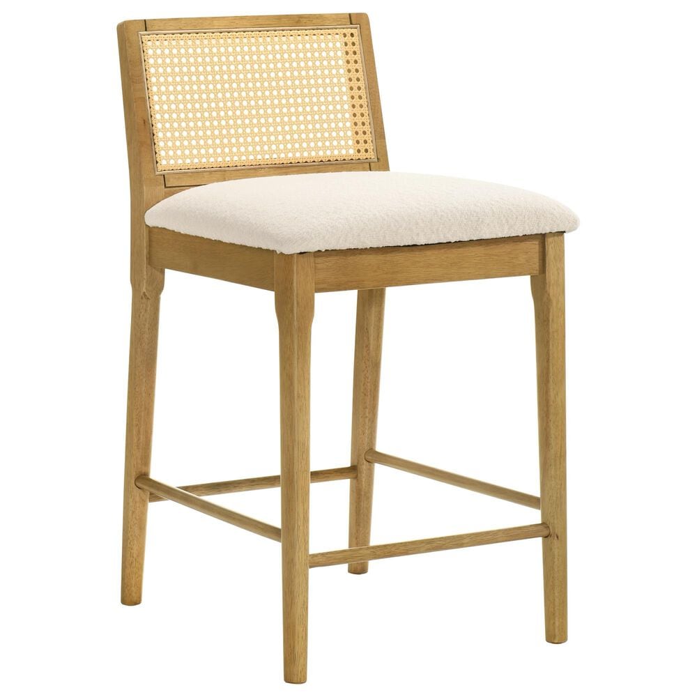 Armen Living Tobias Counter Height Stool in Amber Glow, , large