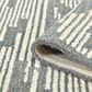 Amer Rugs Chicago 9" x 13" Dark Gray Area Rug, , large