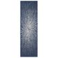 Safavieh Evoke EVK228N 2"2" x 7" Navy and Ivory Runner, , large