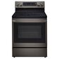 LG 6.3 Cu. Ft. Smart Wi-Fi Enabled True Convection InstaView Electric Range with Air Fry in Black Stainless Steel, , large
