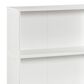 Valor Living Ace 2-Shelf Storage Bookcase in White, , large