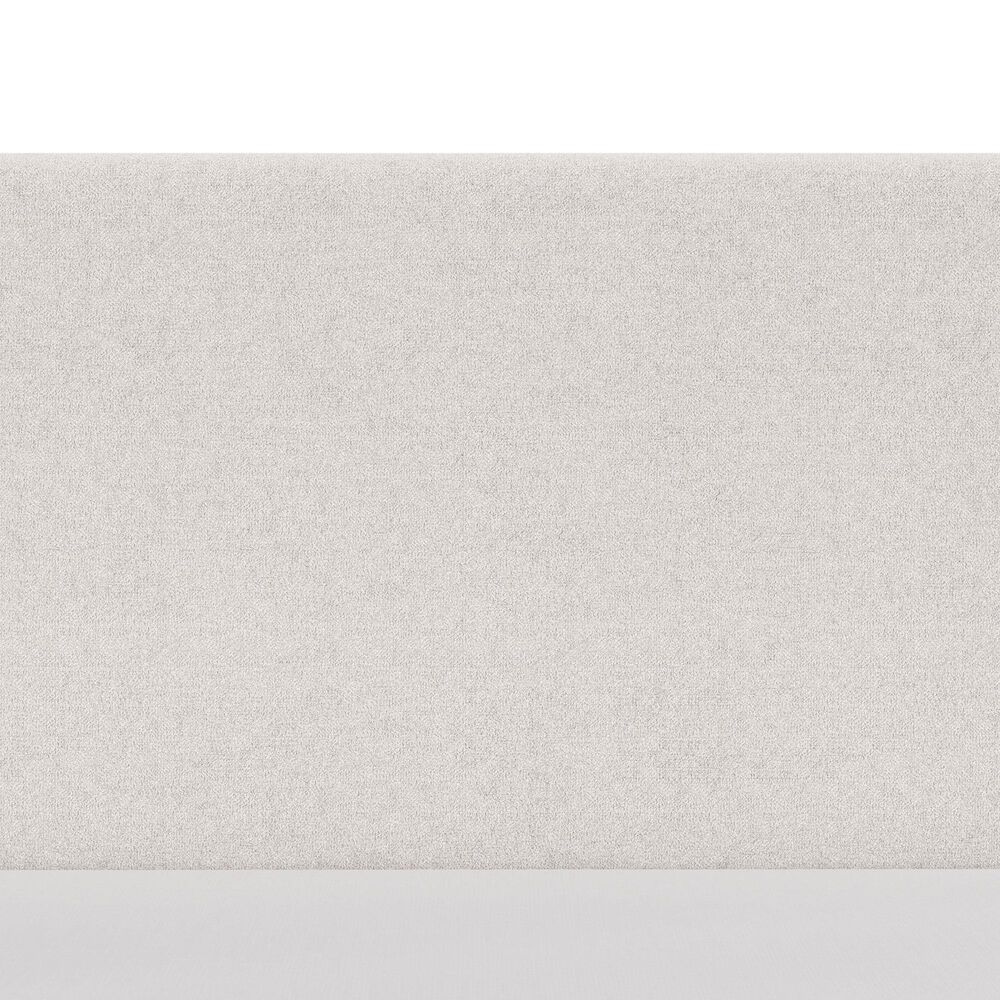 Richlands Furniture Springlee King Platform Bed with Oatmeal Upholstery in Black, , large