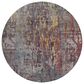 Dalyn Rug Company Kochi KC8 Plum 8" Round Area Rug, , large