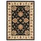 Safavieh Lyndhurst LNH555 6"7" x 9"6" Black and Ivory Area Rug, , large