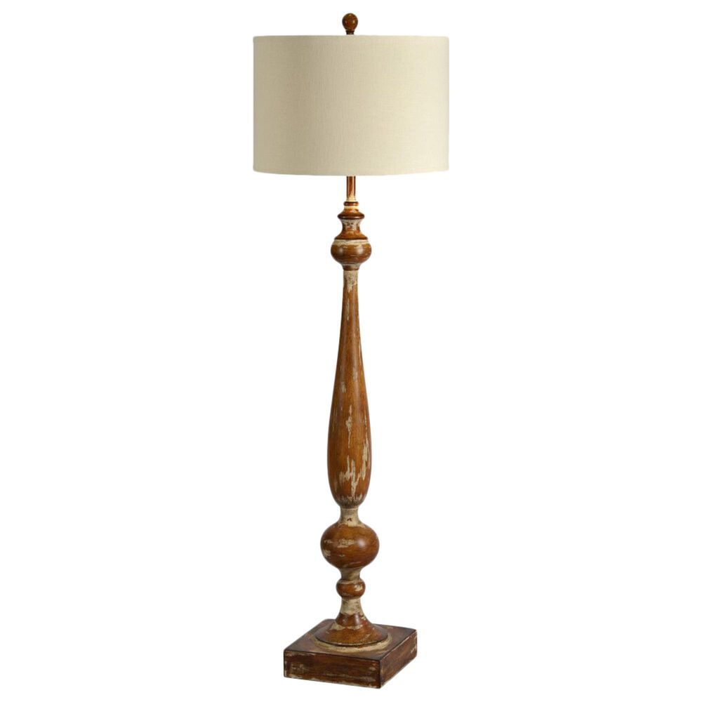 Southern Lighting Myra Floor Lamp in Brown, , large