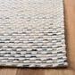 Safavieh Marbella 5" x 8" White and Navy Area Rug, , large