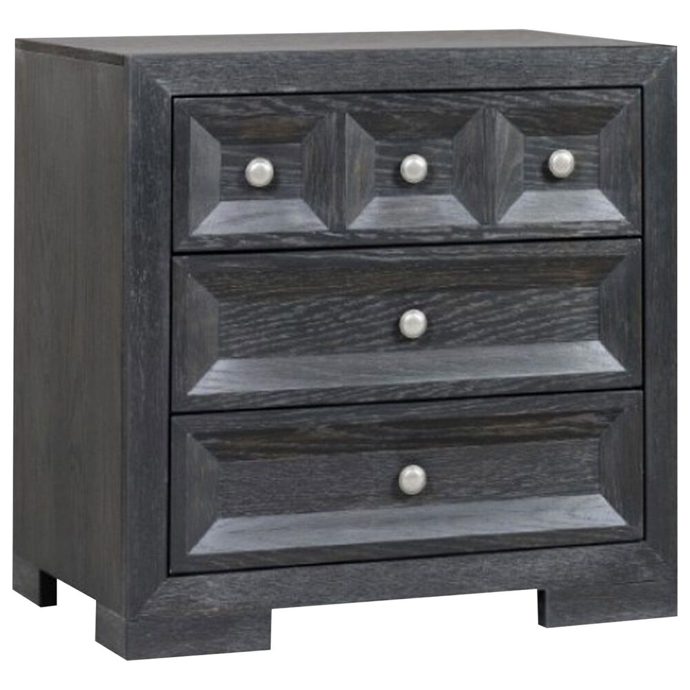 Furniture of America Hatton 6-Piece Queen Bedroom Set in Weathered Black, , large