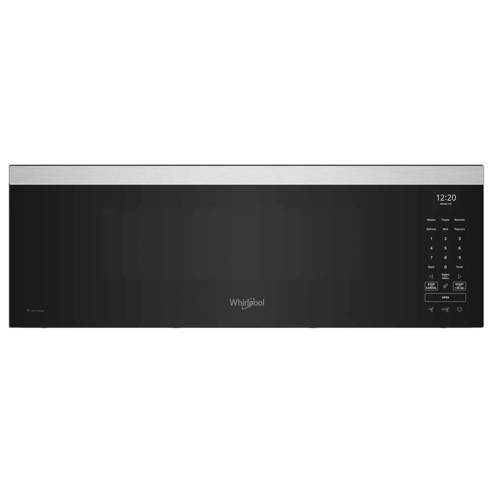 Whirlpool 1.1 Cu. Ft. Low Profile Microwave Hood Combination in Fingerprint Resistant Stainless Steel, , large