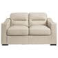 Ashley Treasure Trove Stationary Sofa and Loveseat Set in Almond, , large