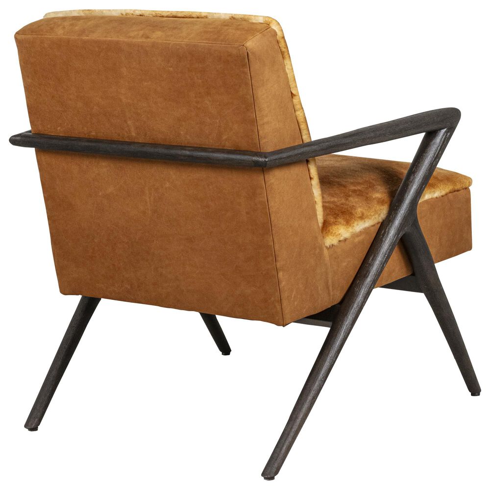 Lexington Furniture Zanzibar Tanzania Arm Chair in Saddle Brown, , large