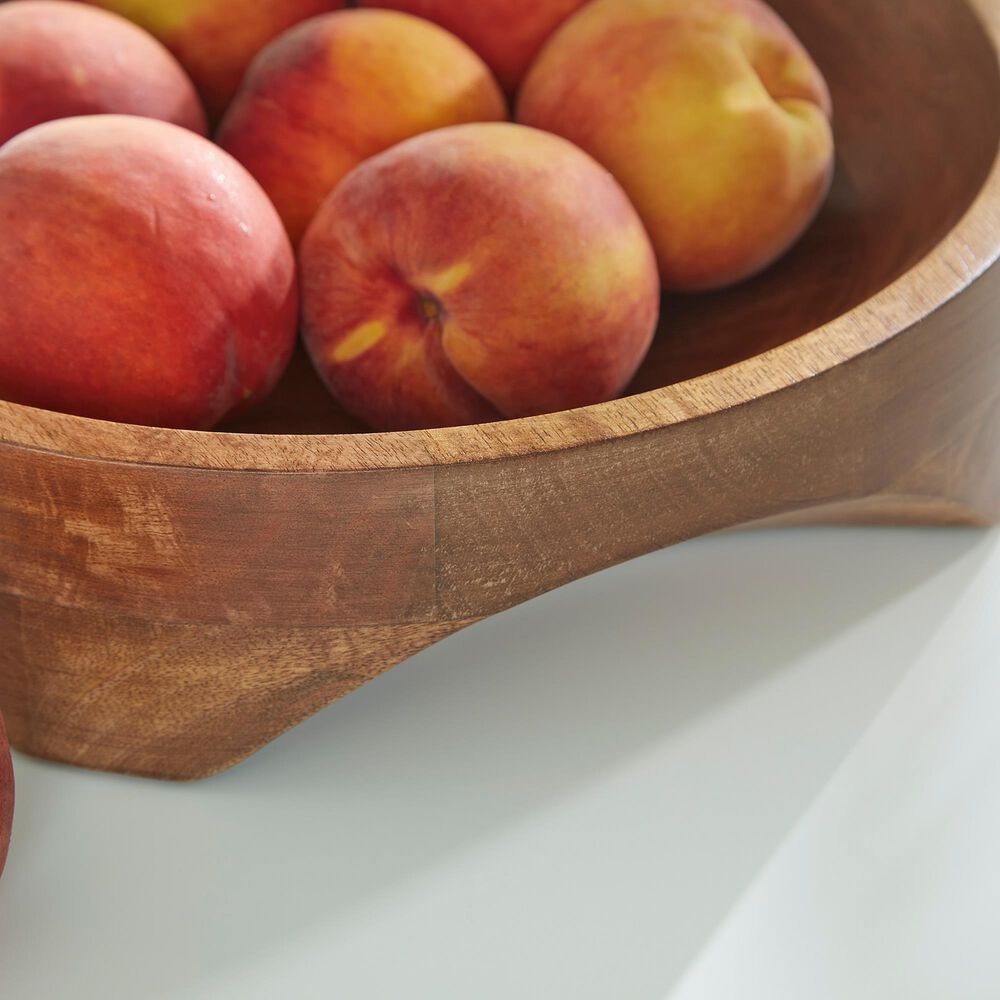 Ashley Myrtewood Bowl in Natural, , large