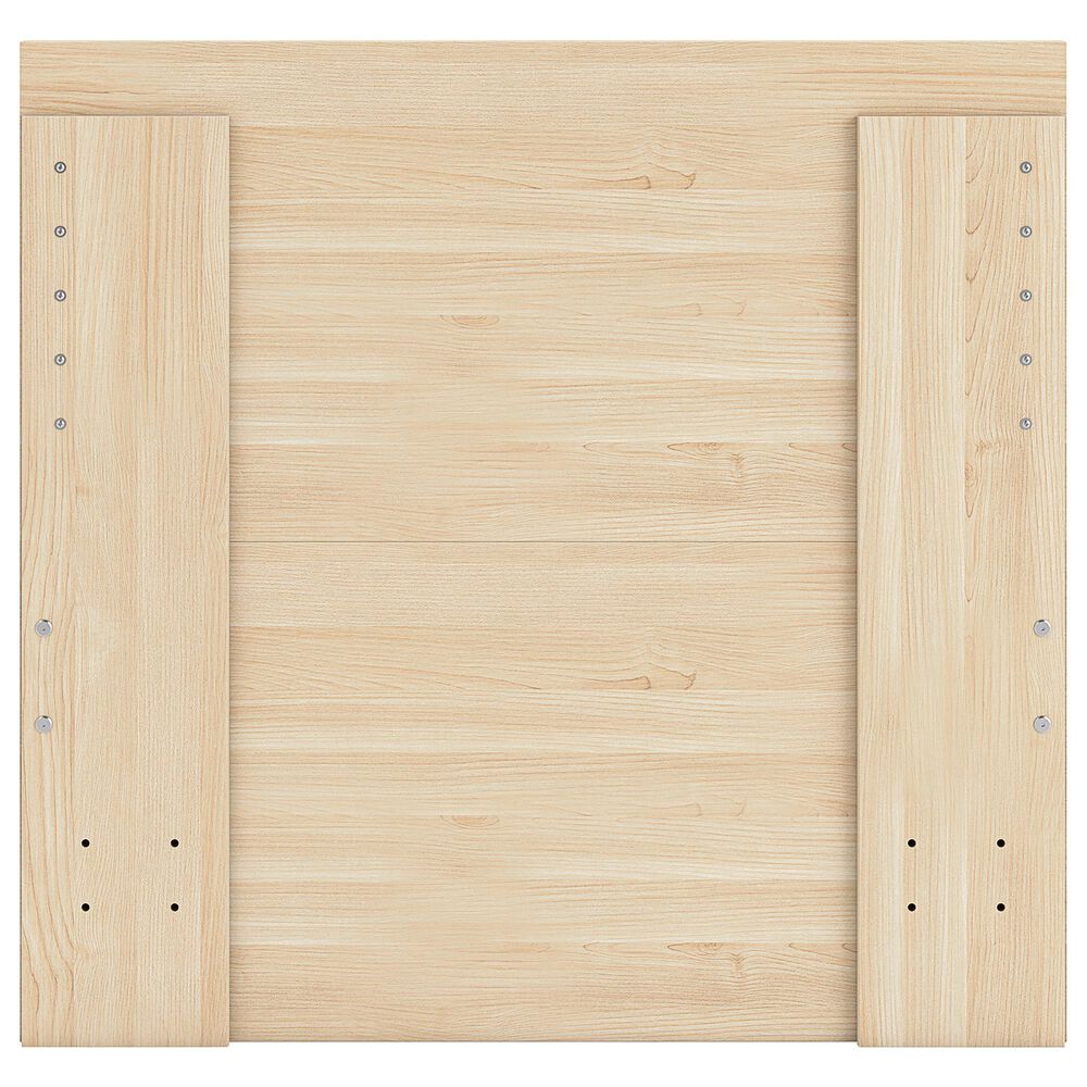 Ashley Onita Twin Panel Platform Bed with 1 Side Storage in Natural, , large