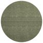 Dalyn Rug Company Soft Essentials Solid Olive 8" Round Area Rug, , large