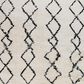 Amer Rugs Aspen 2" x 3" Cream and Gray Area Rug, , large