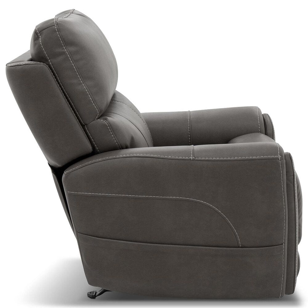 Flexsteel Carter Power Rocking Recliner in Smoke, , large