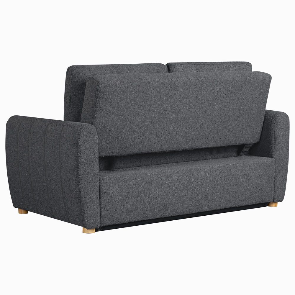 Lifestyle Solutions Galloway Convertible Sofa in Charcoal, , large