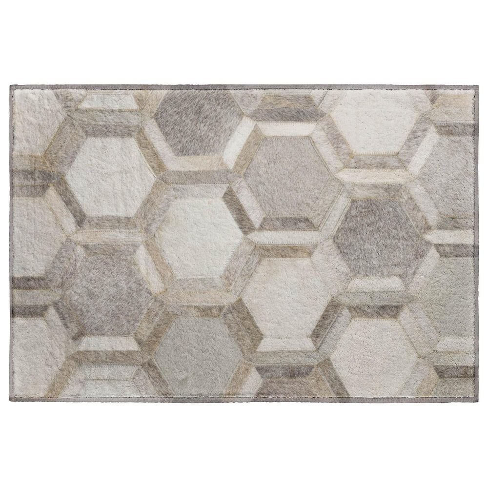 Dalyn Rug Company Bozeman BM1 Gray 1"8" x 2"6" Area Rug, , large