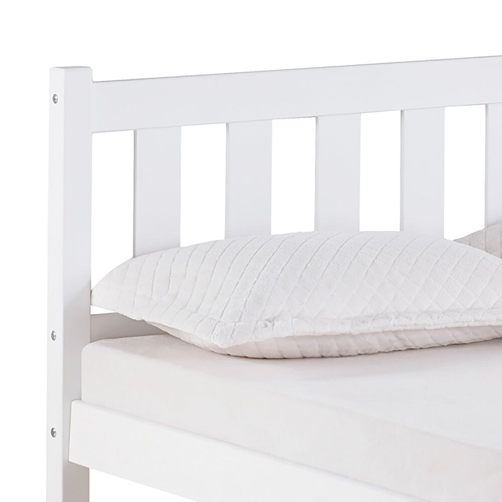 Timberlake Poppy Full Platform Bed in White, , large
