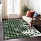 Dalyn Rug Company Wonderland WN32 5" x 7"6" Green Indoor/Outdoor Area Rug, , large