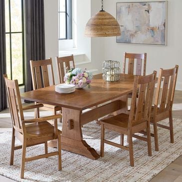 Archbold Furniture Butterfly Dining Arm Chair in Walnut, , large